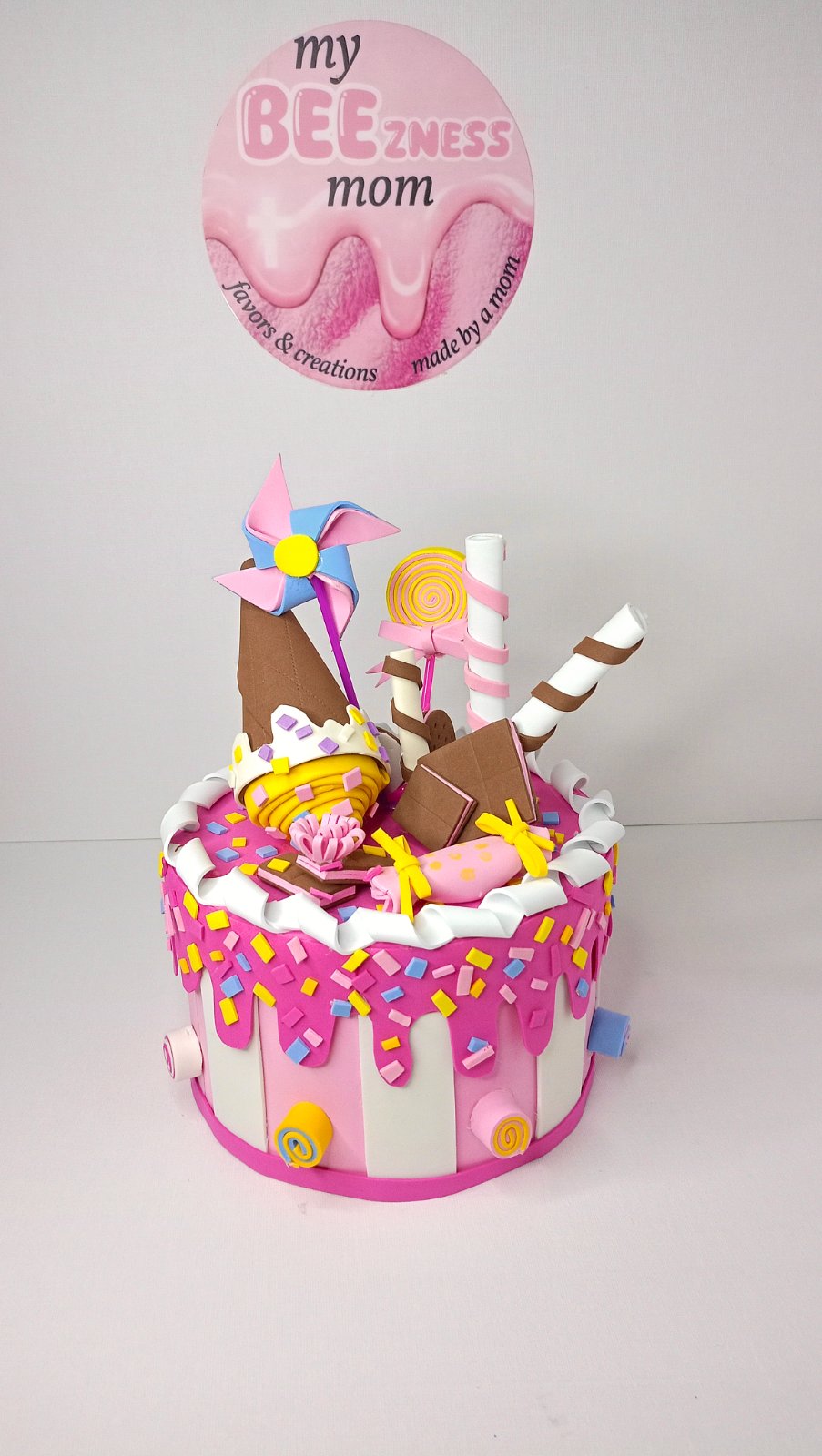 Foam cake box